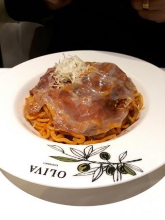 Spaghetti all'amatriciana © Gourmets&co