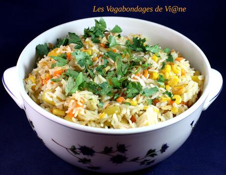 Riz sauté à la mangue