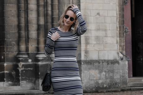Rayures et robe 3/4 Rayures et robe 3/4