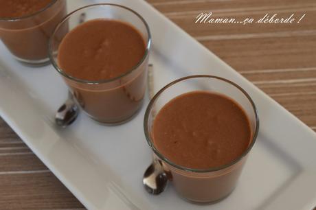 Mousse au chocolat et caramel beurre salé