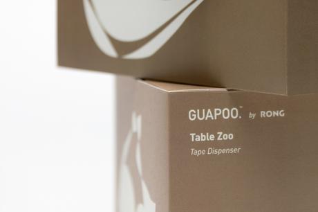 Table Zoo, le set de rangement de bureau du studio Rong