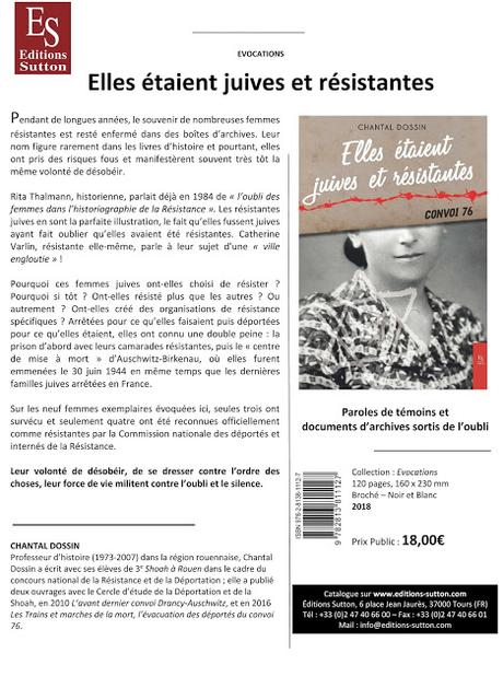 Chantal Dossin signera son livre samedi 31 mars 2018 A la Page à Louviers