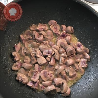 Rognons de bœuf sauce Vermouth (ou Madère)