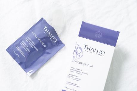 A la découverte de la marque Thalgo: écume d'eau micellaire éveil à la mer et patch yeux hyaluronique