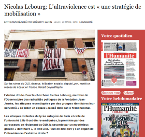 les brutes, le retour… (Vive la riposte populaire antifasciste ! #Montpellier)