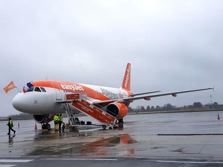 easyJet fait le show pour l’ouverture de sa base à Bordeaux