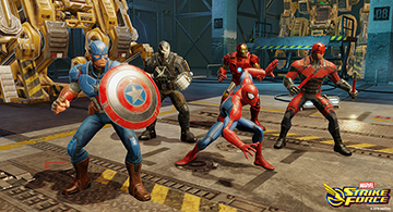 C’est le lancement mondial de MARVEL Strike Force MARVEL Strike Force android ios gratuit rpg1
