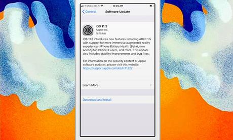 iOS 11.3 disponible sur iPhone et iPad : Les nouveautés