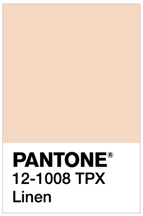 reference pantone couleur lin blog deco clem around the corner