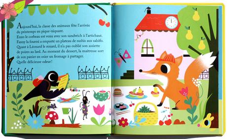 Le corbeau et le renard racontée aux enfants d'Aurélie Desfour et Sarah Andreacchio - un petit livre d'or