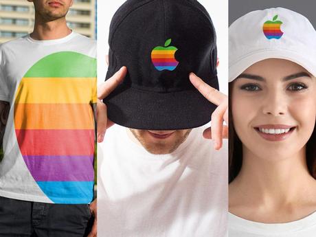 Apple pourrait lancer une ligne de vêtements avec un logo arc-en-ciel