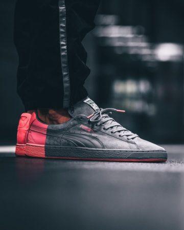 La Puma Suede Frost Grey x Staple débarque dans un coloris bizone