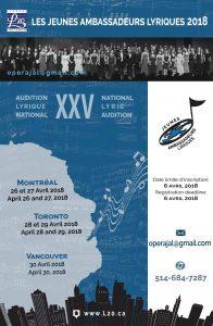 La sortie prochaine du numéro de printemps 2018 de L’Opéra- Revue québécoise d’art lyrique, Lotus Lives par Magnitude 6 et les Carmina Burana par le Chœur philarmonique du Nouveau monde La sortie prochaine du numéro de printemps 2018 de L’Opéra- Revue québécoise d’art lyrique, Lotus Lives par Magnitude 6 et les Carmina Burana par le Chœur philarmonique du Nouveau monde