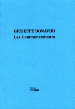 Giuseppe Bonaviri  Les Commencements