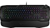 ROCCAT Horde AIMO – Clavier Gaming Membranical RGB, Rétroéclairage LED AIMO, disposition des touches optimisée, macros Quick-fire, Molette de Commande configurable, USB, noir