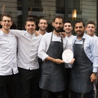 L'équipe et le chef Alexandre navarro au centre