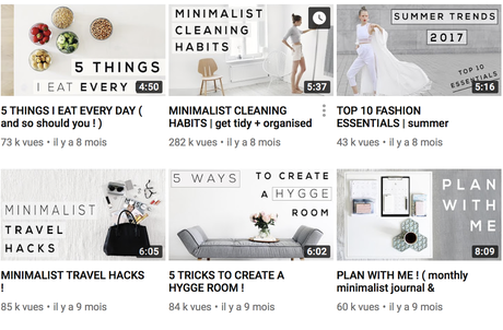 Minimalisme : Ils m'inspirent Minimalisme : Ils m'inspirent