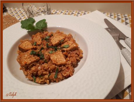 Lentilles Corail et Quinoa au Curry