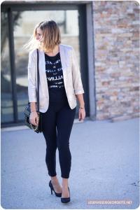 Jegging et veste Smoking !