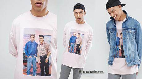 SAVED BY THE BELL : oversize tee with Zack and Slater