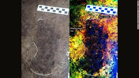 Des empreintes de pieds humains vieille de 13,000 ans découvertes sur la côte ouest du Canada