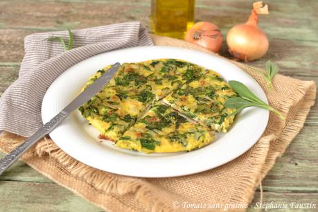 Omelette au silène enflé {plante sauvage} Omelette au silène enflé