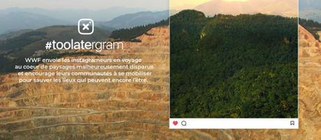 WWF Trolle instagram pour nous sensibiliser dans cette audacieuse campagne de publicité