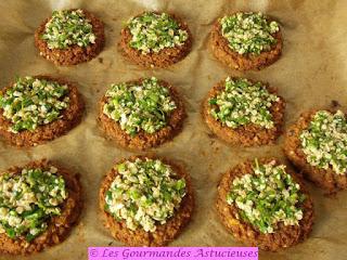 Galettes lentilles-boulgour-sarrasin-épinards à la croûte d'herbes (Vegan)