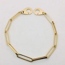 bracelet chaine or jaune