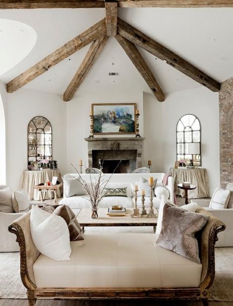 style rustique maison blanc bois chic champetre