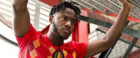 Le maillot officiel de Belgique pour la coupe du monde de football 2018