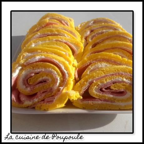 Rolls jambon fromage au thermomix ou sans (sans gluten)