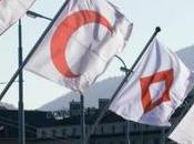 L’Humanité dispose trois emblèmes protection. Croix-Rouge, Croissant-Rouge