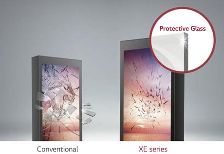 LG XE3C glace protection