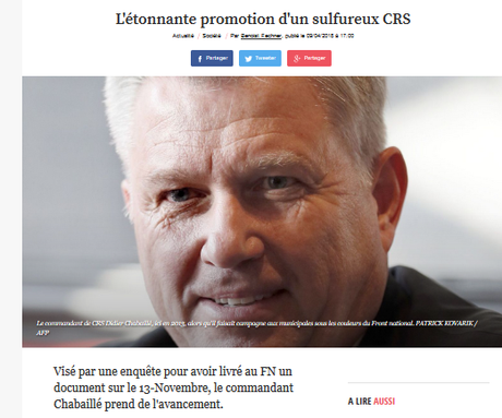 forces de l’ordre vérolées par l’extrême-droite : Chabaillé promu ! #acab forces de l’ordre vérolées par l’extrême-droite : Chabaillé promu ! #acab