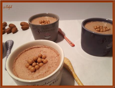 Crèmes Chocolatées au lait d'Amandes