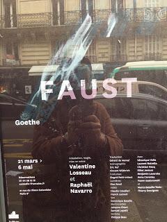 Théâtre : Faust et le paradoxe amoureux Cinéma à la Télé  et au cinéclub :  Three billboards et Happy feet