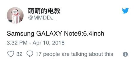 Samsung Galaxy Note 9, déjà des rumeurs !