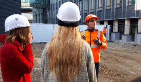 Visite de chantier à Nantes