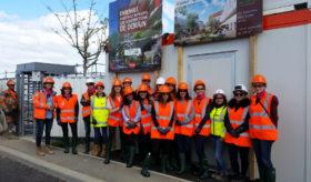 Visite de chantier Diver'city à Montpellier