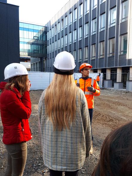 La smart City à la recherche de talents féminins Visite de chantier à Nantes