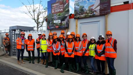La smart City à la recherche de talents féminins Visite de chantier Diver'city à Montpellier