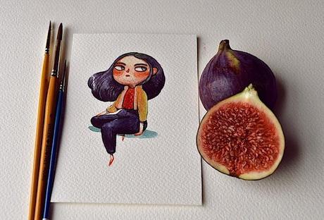 ILLUSTRATIONS : Marija Tiurina marija-tiurina-watercolor-painting-11