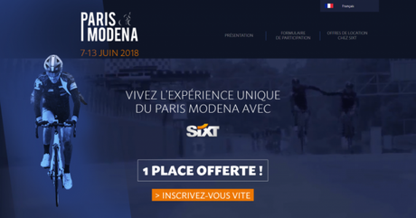 Tentez votre chance avec Sixt pour le Paris Modena