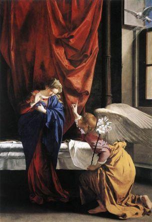 The Annunciation, c.1623 Orazio Gentileschi Galleria Sabauda, Turin