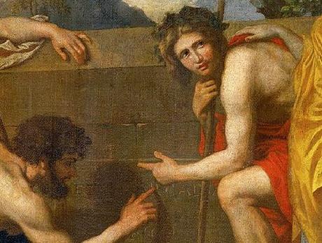 8 Mystères déchiffrés (SCOOP !) 1599px-Nicolas_Poussin_-_Et_in_Arcadia_ego_(deuxième_version) centre