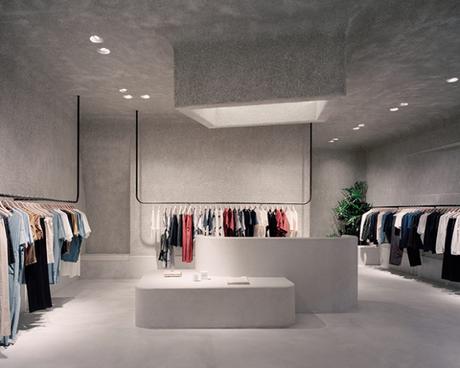 Un magasin de vêtements à Melbourne inspiré par l’architecture brutaliste