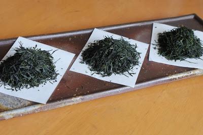 Trois gyokuro vintage de Kyô-Tanabe Trois gyokuro vintage de Kyô-Tanabe