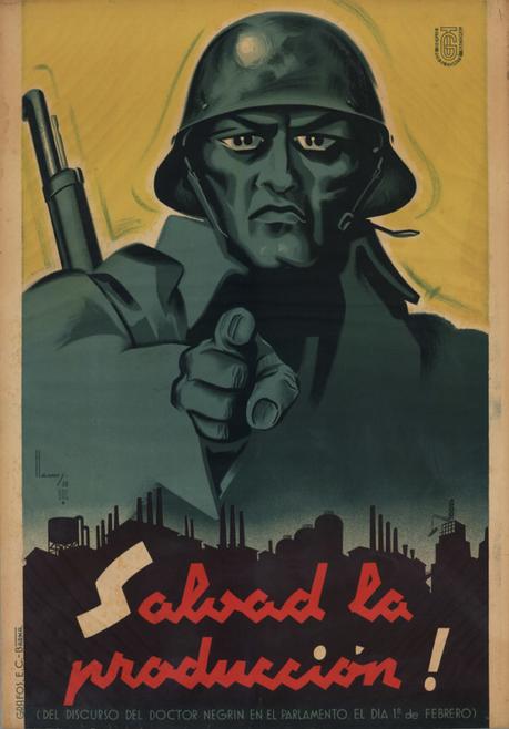 Espagne 1938 Salva la produccion affiche de Henry (Enrique Ballesteros)