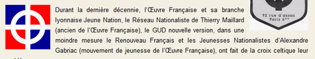 Un responsable de SOS Chrétiens d’Orient en plein salut nazi